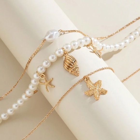 New  layered  necklace  set - Picture 5 of 6